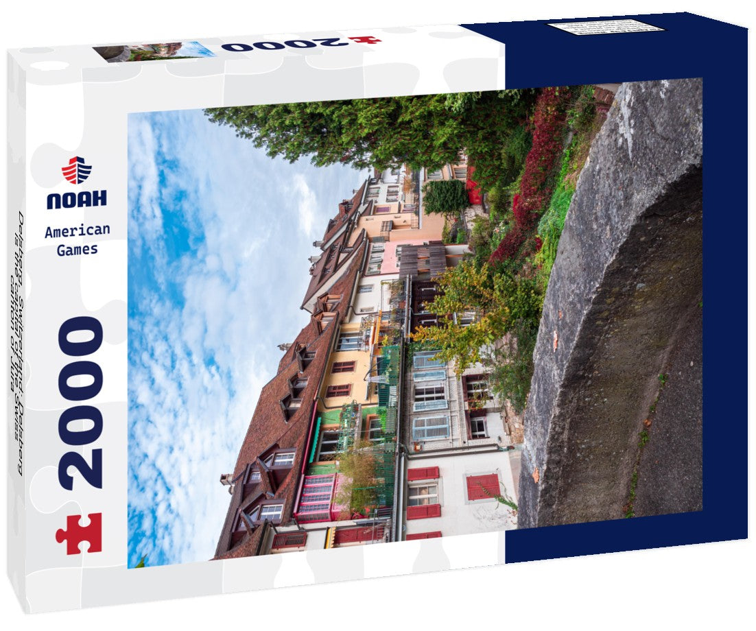 Noah Jigsaw Puzzle Delsberg, Switzerland: Delsberg is the capital of the Swiss canton of Jura 2000 Pieces