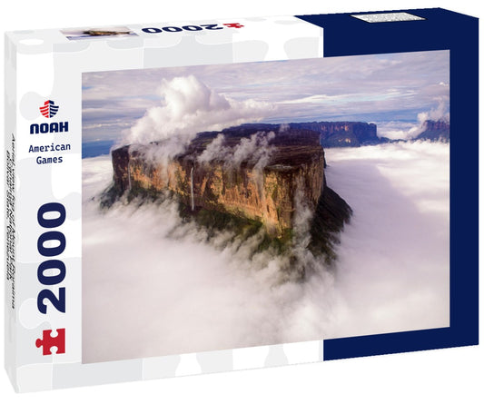 Noah Jigsaw Puzzle Aerial view fog of Mount Roraima, Canaima National Park, Bolivar State, Venezuela 2000 Pieces
