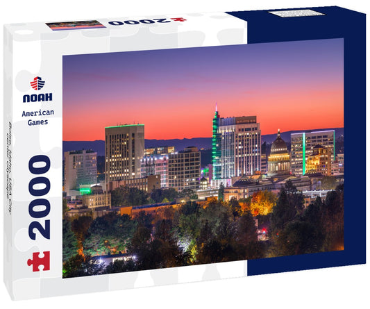 Noah Jigsaw Puzzle Boise, Idaho, USA City center cityscape 2000 Pieces
