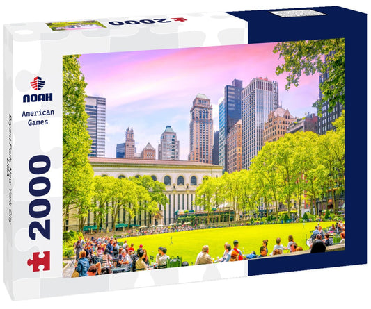 Noah Jigsaw Puzzle Bryant Park, New York City, USA 2000 Pieces