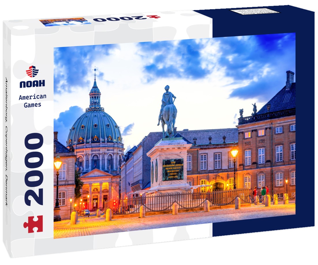 Amalienborg, Copenhagen, Denmark 2000pc Puzzle