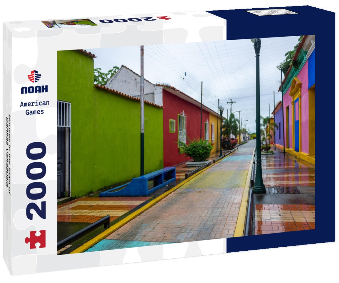 Noah Jigsaw Puzzle Houses in the town of Barinas Venezuela 2000 Pieces