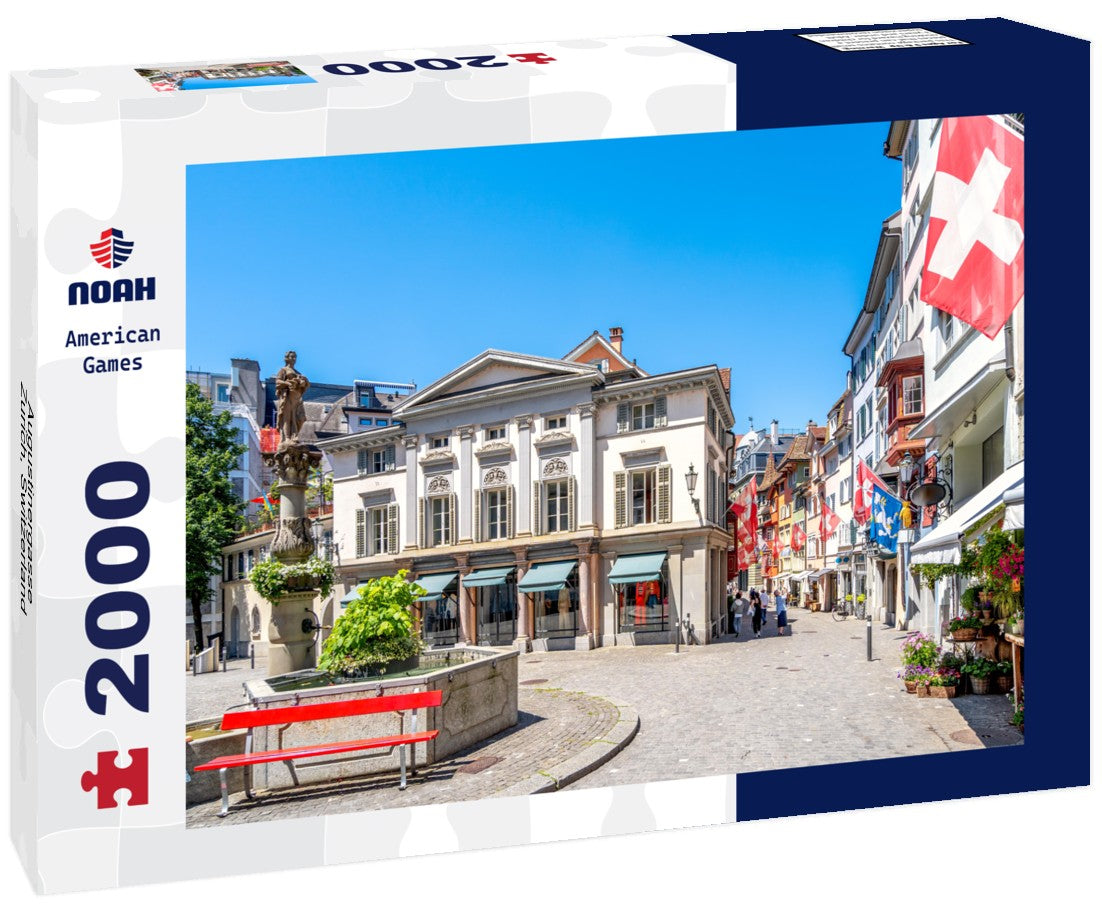 Noah Jigsaw Puzzle Augustinergasse, Zurich, Switzerland 2000 Pieces