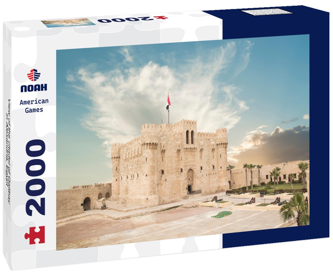 Noah Jigsaw Puzzle View of the citadel of Qaitbay in Alexandria, Egypt 2000 Pieces
