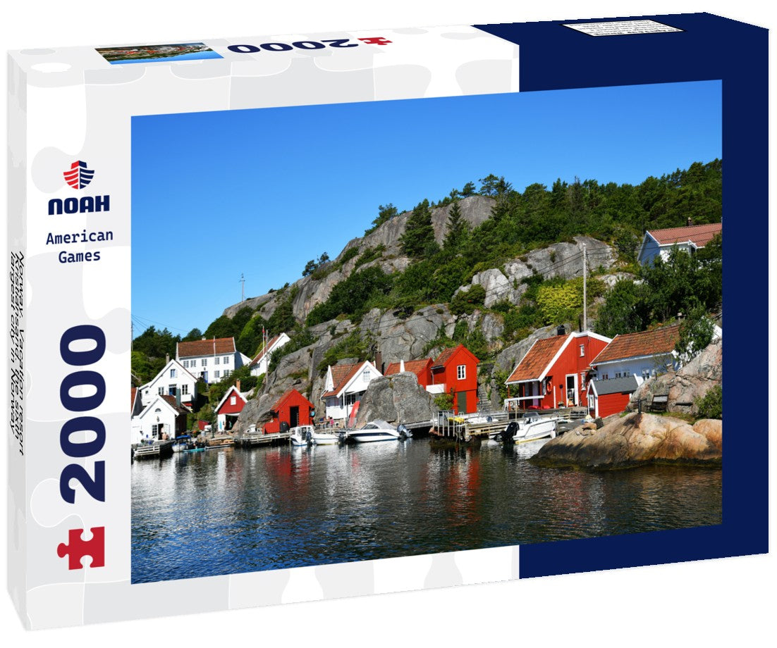 Noah Jigsaw Puzzle Norway. Vacation resort Kristiansand. the sixth largest city in Norway 2000 Pieces