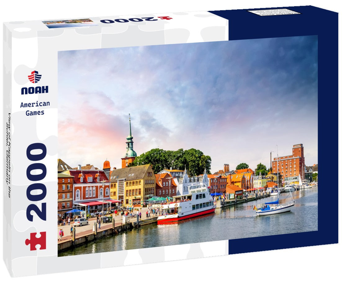 Noah Jigsaw Puzzle View of Kappeln on the Schlei, Germany 2000 Pieces