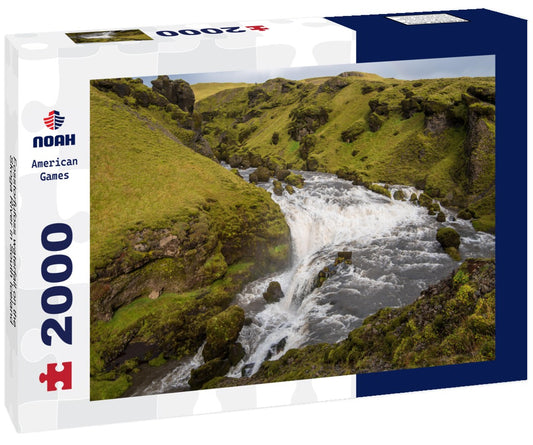 Noah Jigsaw Puzzle Fosstorfufoss waterfall on the Skoga River in South Iceland 2000 Pieces