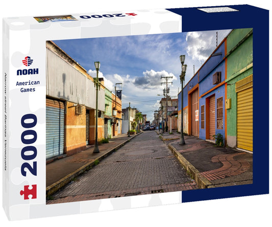 Noah Jigsaw Puzzle Narrow street Barinas Venezuela 2000 Pieces