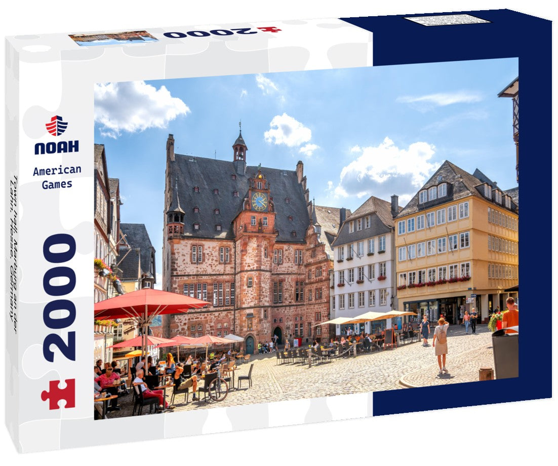 Noah Jigsaw Puzzle Town hall, Marburg an der Lahn, Hesse, Germany 2000 Pieces