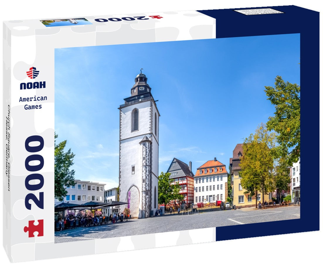 Noah Jigsaw Puzzle Church Square, Giessen, Hesse, Germany 2000 Pieces
