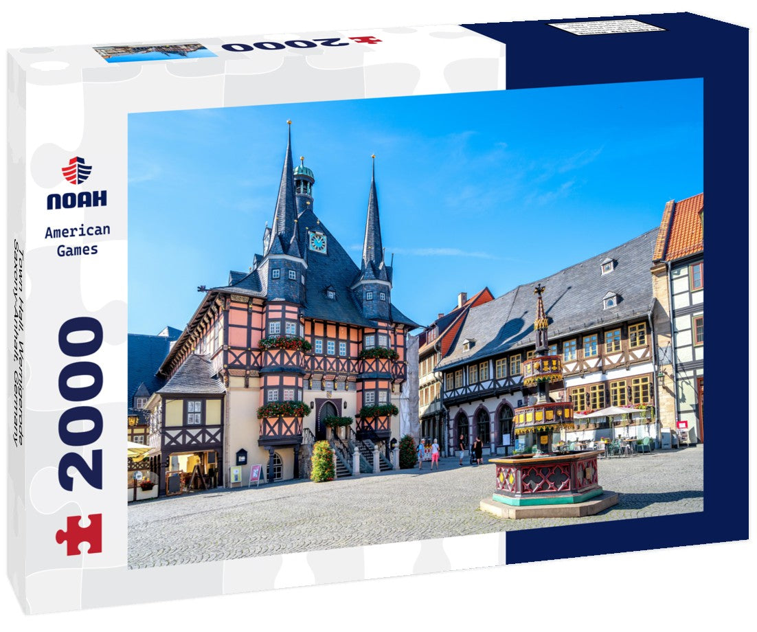 Noah Jigsaw Puzzle Town Hall, Wernigerode, Saxony-Anhalt, Germany 2000 Pieces