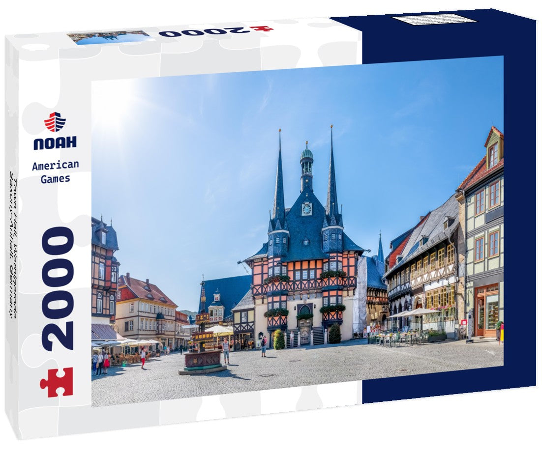 Noah Jigsaw Puzzle Town Hall, Wernigerode, Saxony-Anhalt, Germany 2000 Pieces