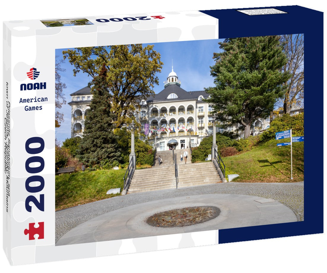 Noah Jigsaw Puzzle Priessnitz Sanatorium, spa town of Jeseník, Jeseniky Mountains, Czech Republic 2000 Pieces