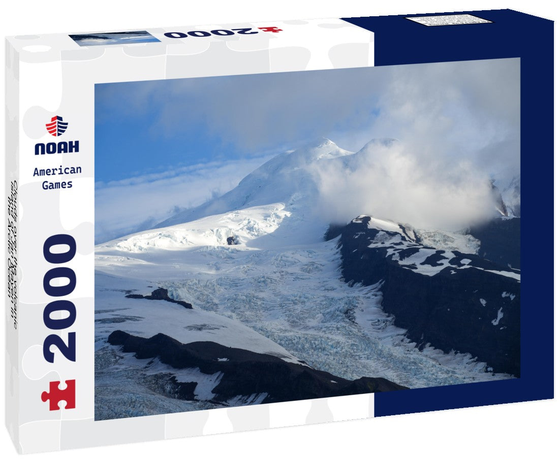 Noah Jigsaw Puzzle Clouds over the volcanic island of Jan Mayen in the Arctic Ocean 2000 Pieces