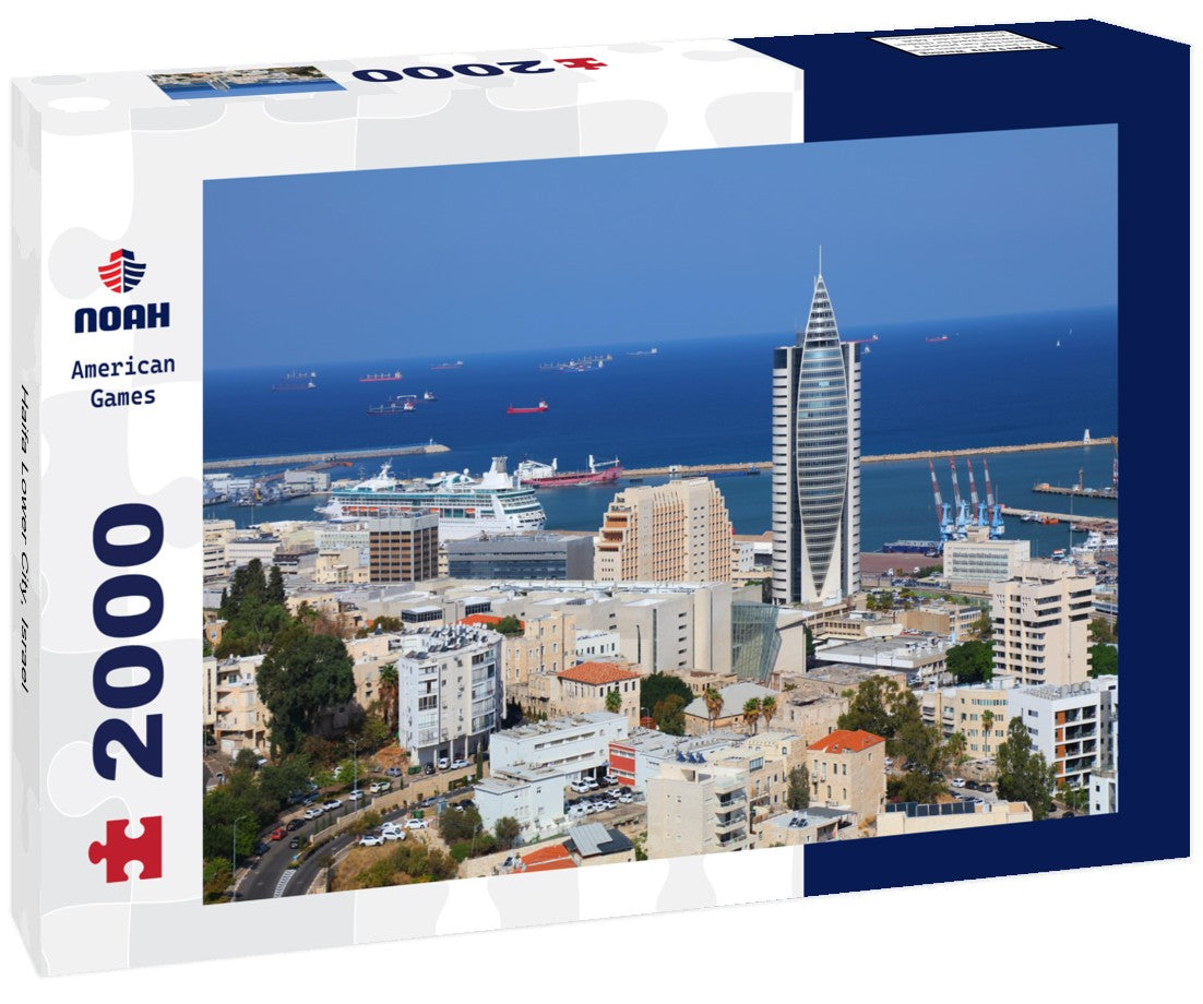 Noah Jigsaw Puzzle Haifa Lower City, Israel 2000 Pieces