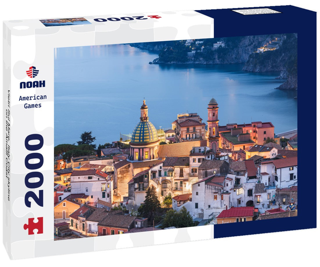 Noah Jigsaw Puzzle Vietri Sul Mare, Italy City skyline on the Amalfi Coast 2000 Pieces
