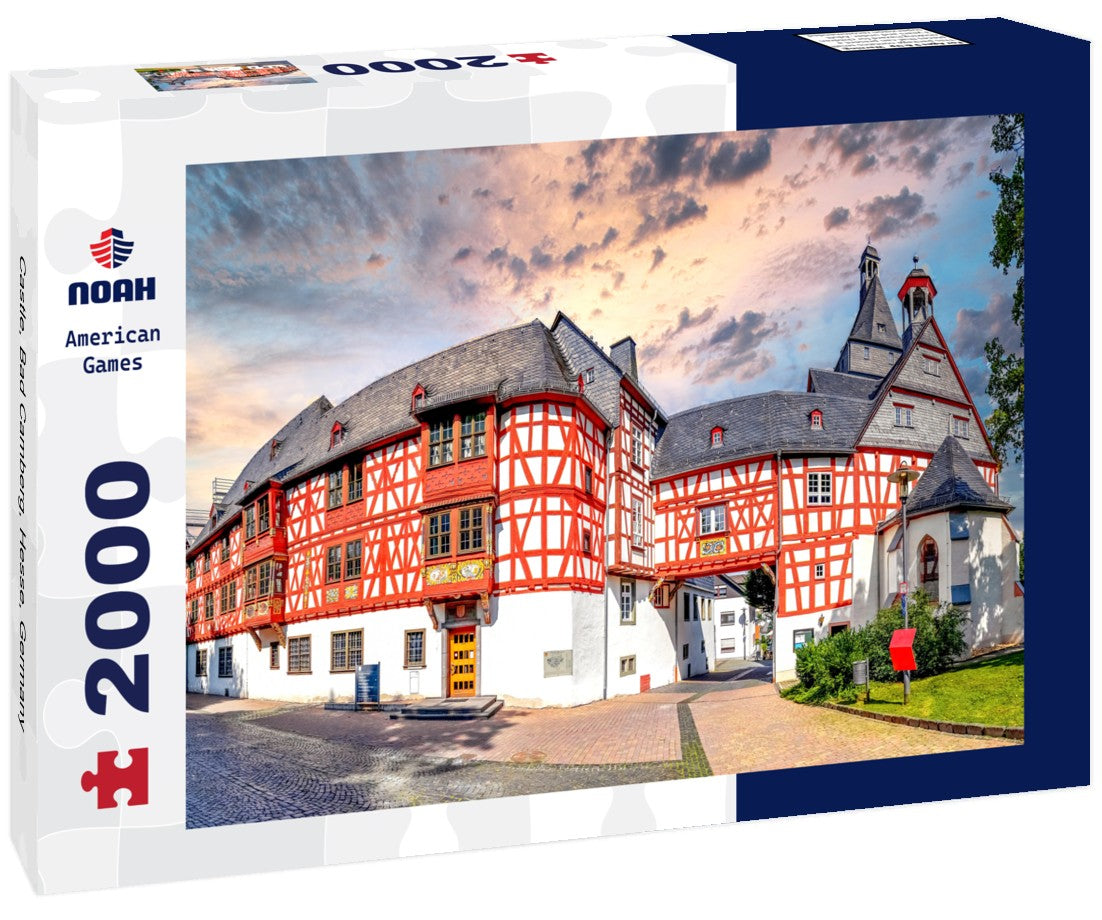 Noah Jigsaw Puzzle Castle, Bad Camberg, Hesse, Germany 2000 Pieces