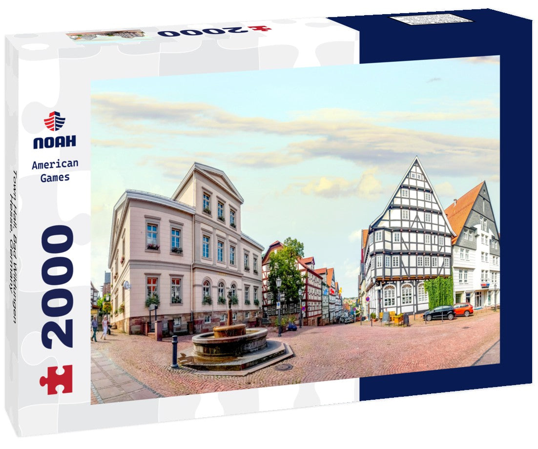 Noah Jigsaw Puzzle Town Hall, Bad Wildungen, Hesse, Germany 2000 Pieces