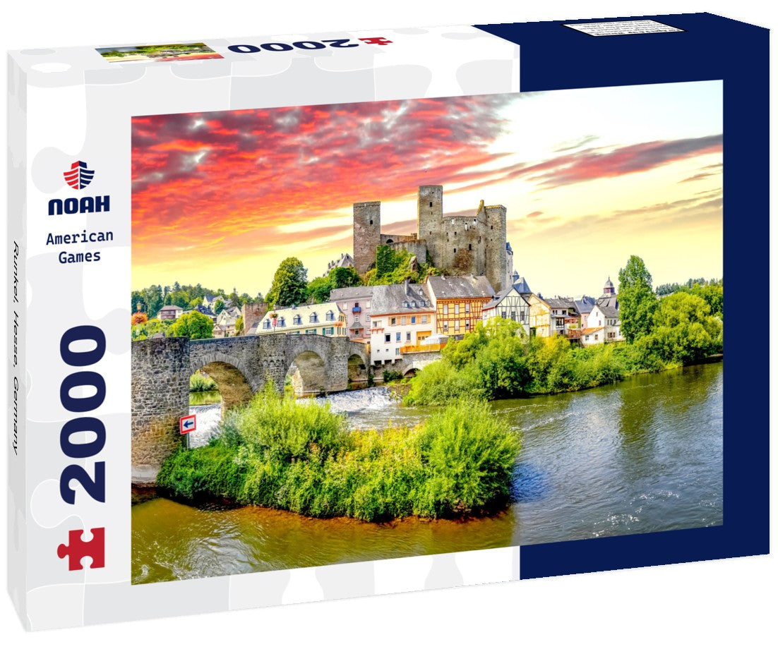 Noah Jigsaw Puzzle Runkel, Hesse, Germany 2000 Pieces