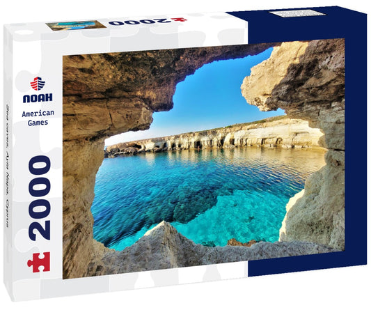 Noah Jigsaw Puzzle Sea caves, Ayia Napa, Cyprus 2000 Pieces
