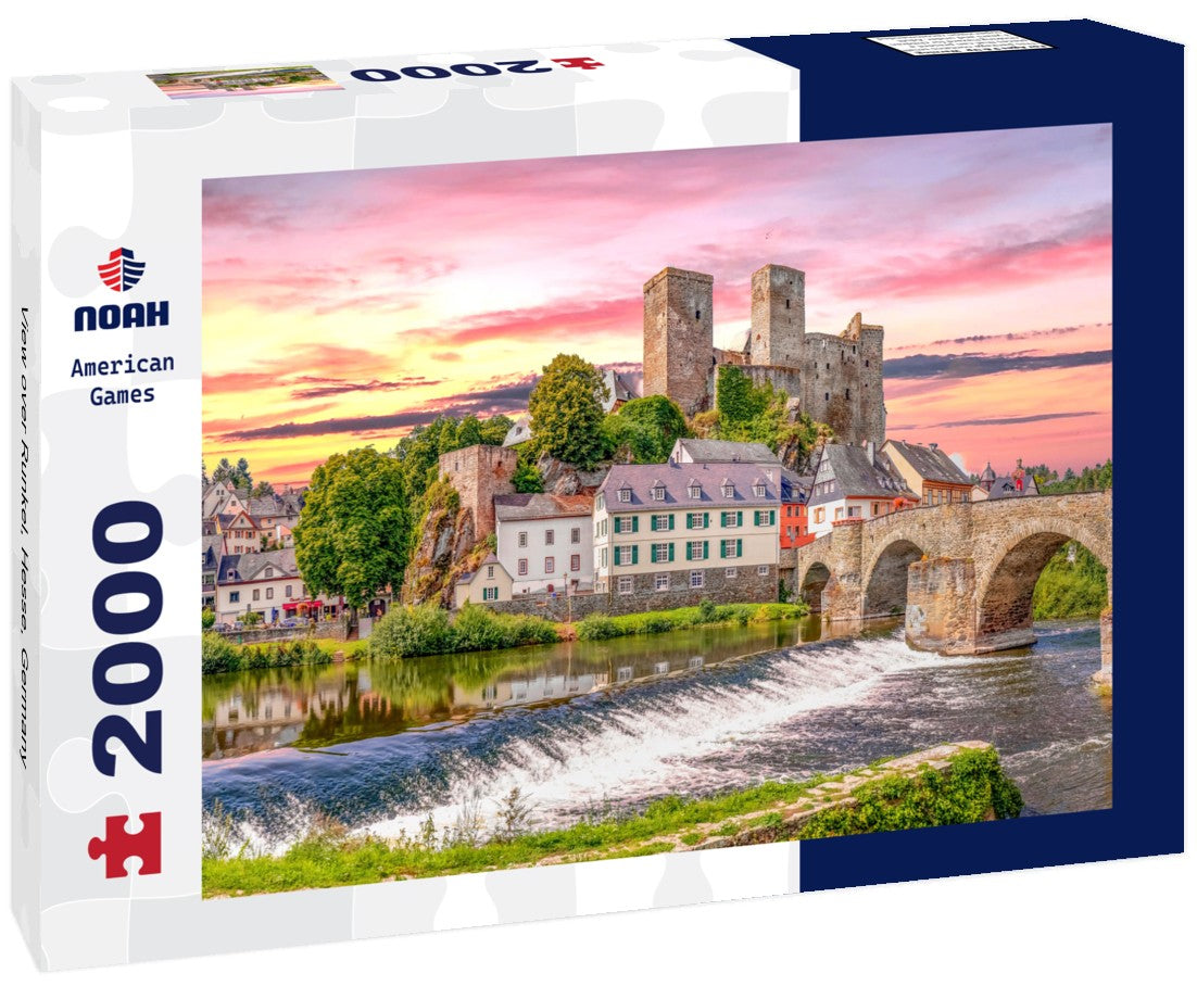 Noah Jigsaw Puzzle View over Runkel, Hesse, Germany 2000 Pieces