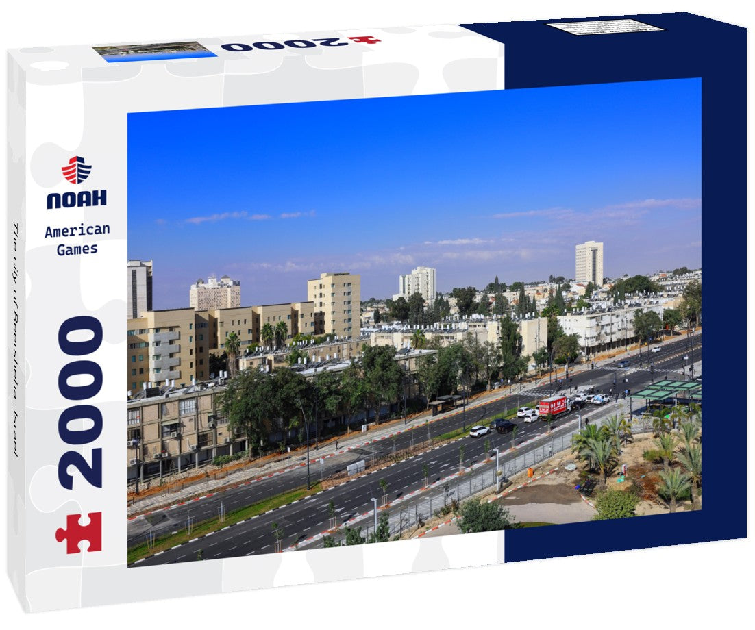 Noah Jigsaw Puzzle The city of Beersheba. Israel 2000 Pieces