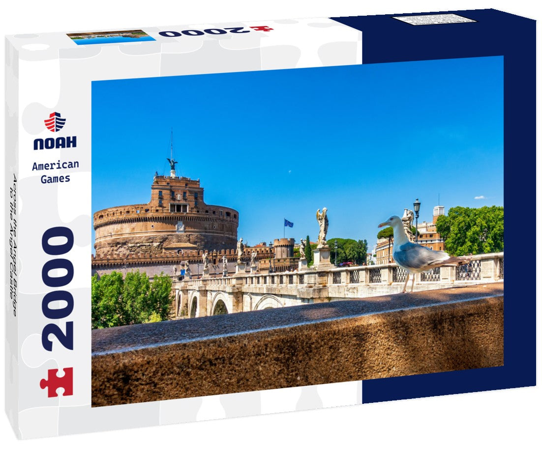 Noah Jigsaw Puzzle Across the Angel Bridge to the Angel Castle 2000 Pieces