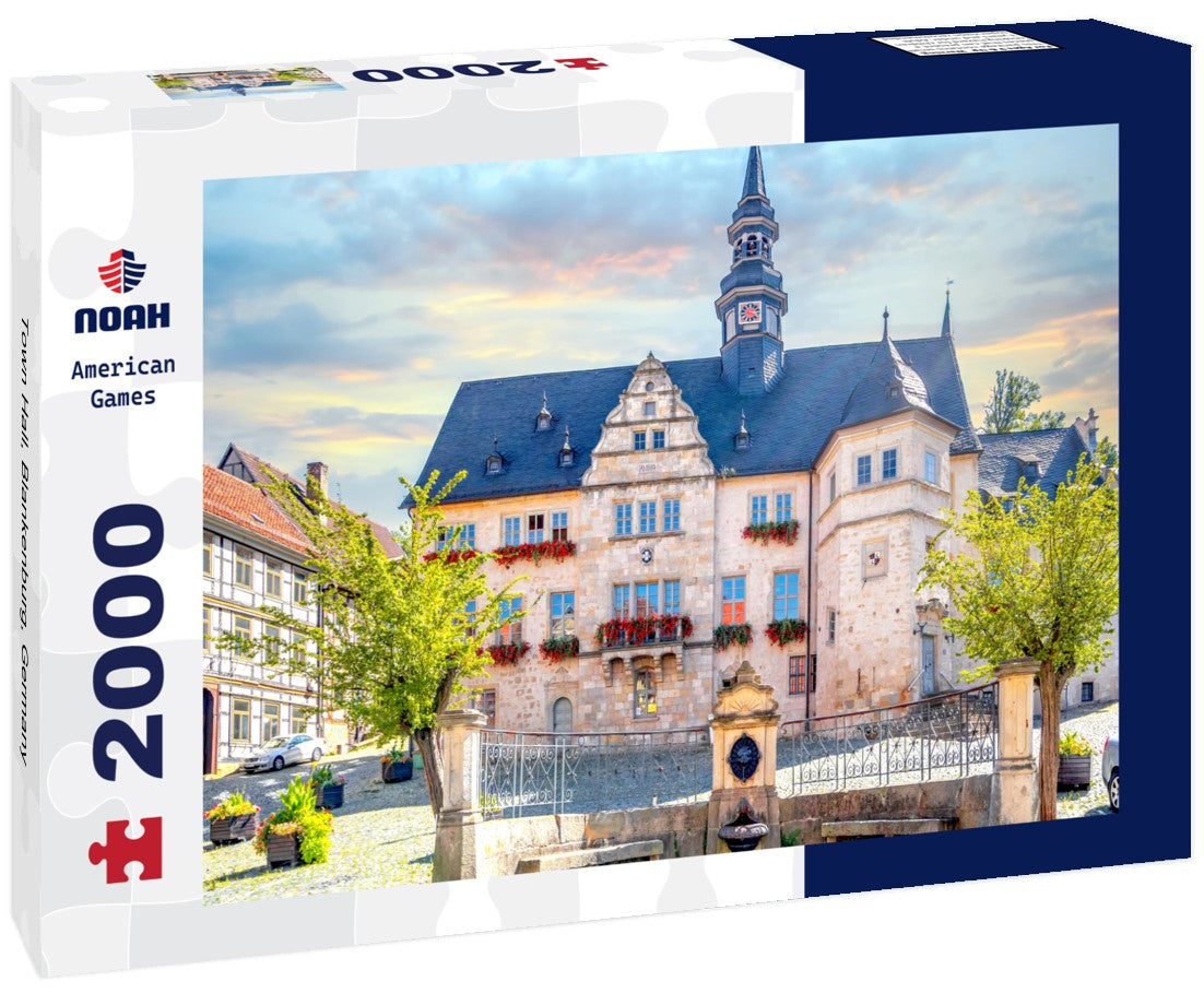 Noah Jigsaw Puzzle Town Hall, Blankenburg, Germany 2000 Pieces