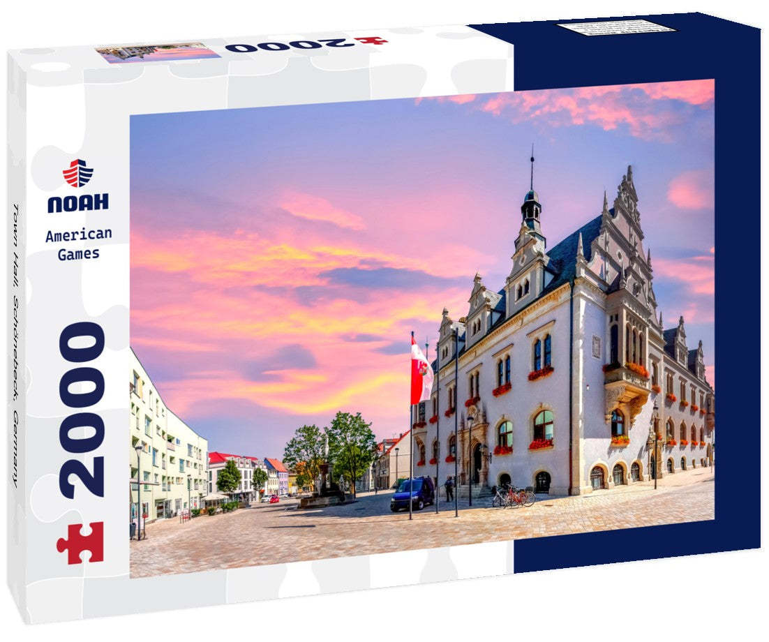 Noah Jigsaw Puzzle Town Hall, Schönebeck, Germany 2000 Pieces
