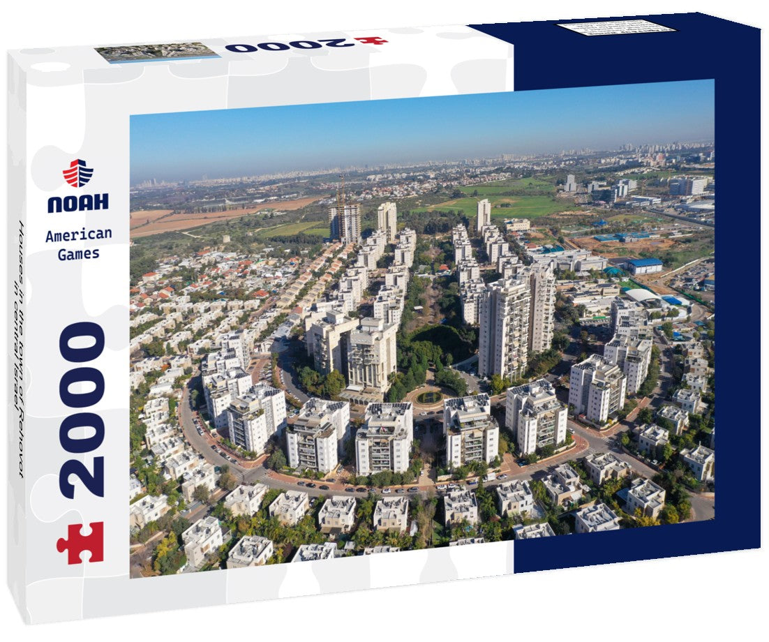 Noah Jigsaw Puzzle Houses in the town of Rehovot in central Israel 2000 Pieces