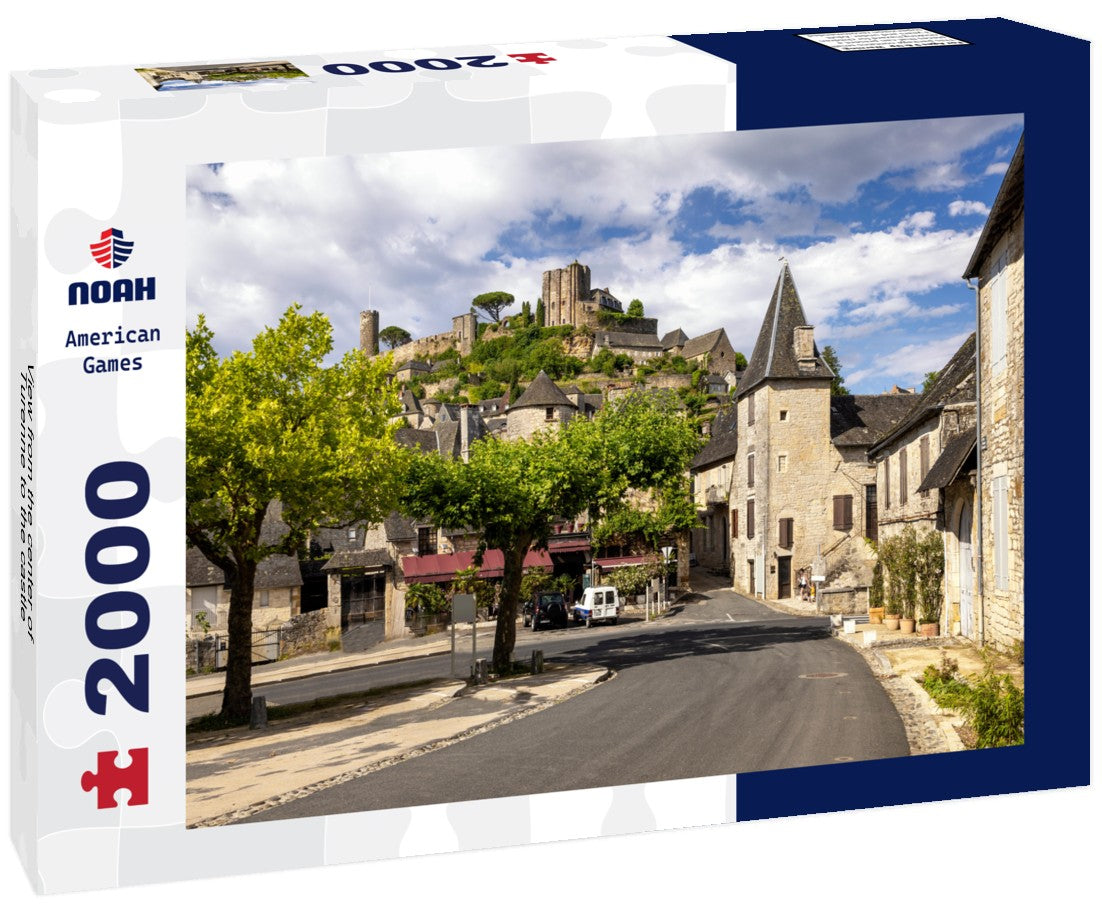 Noah Jigsaw Puzzle View from the center of Turenne to the castle 2000 Pieces
