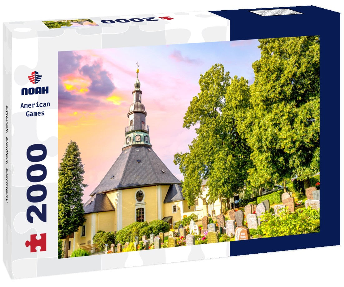 Noah Jigsaw Puzzle Church, Seiffen, Germany 2000 Pieces