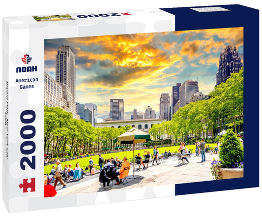 Noah Jigsaw Puzzle Bryant Park, New York City, USA 2000 Pieces