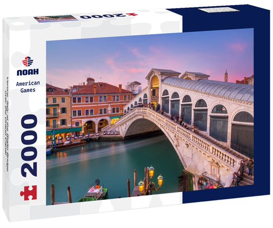 Noah Jigsaw Puzzle Venice, Italy at the Rialto Bridge over the Grand Canal 2000 Pieces