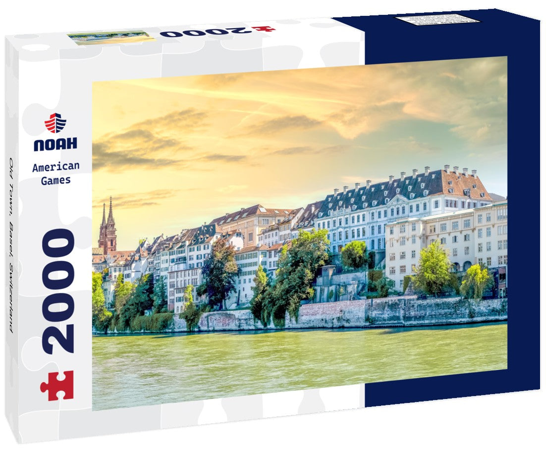 Noah Jigsaw Puzzle Old Town, Basel, Switzerland 2000 Pieces