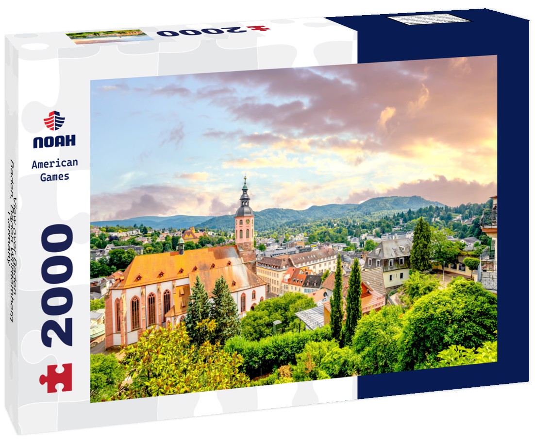 Noah Jigsaw Puzzle View over Baden-Baden, Baden Württemberg, Germany 2000 Pieces