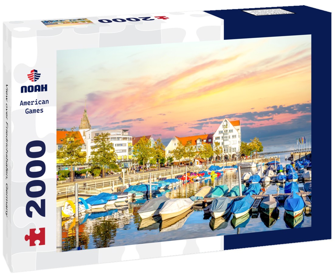 Noah Jigsaw Puzzle View over Friedrichshafen, Germany 2000 Pieces