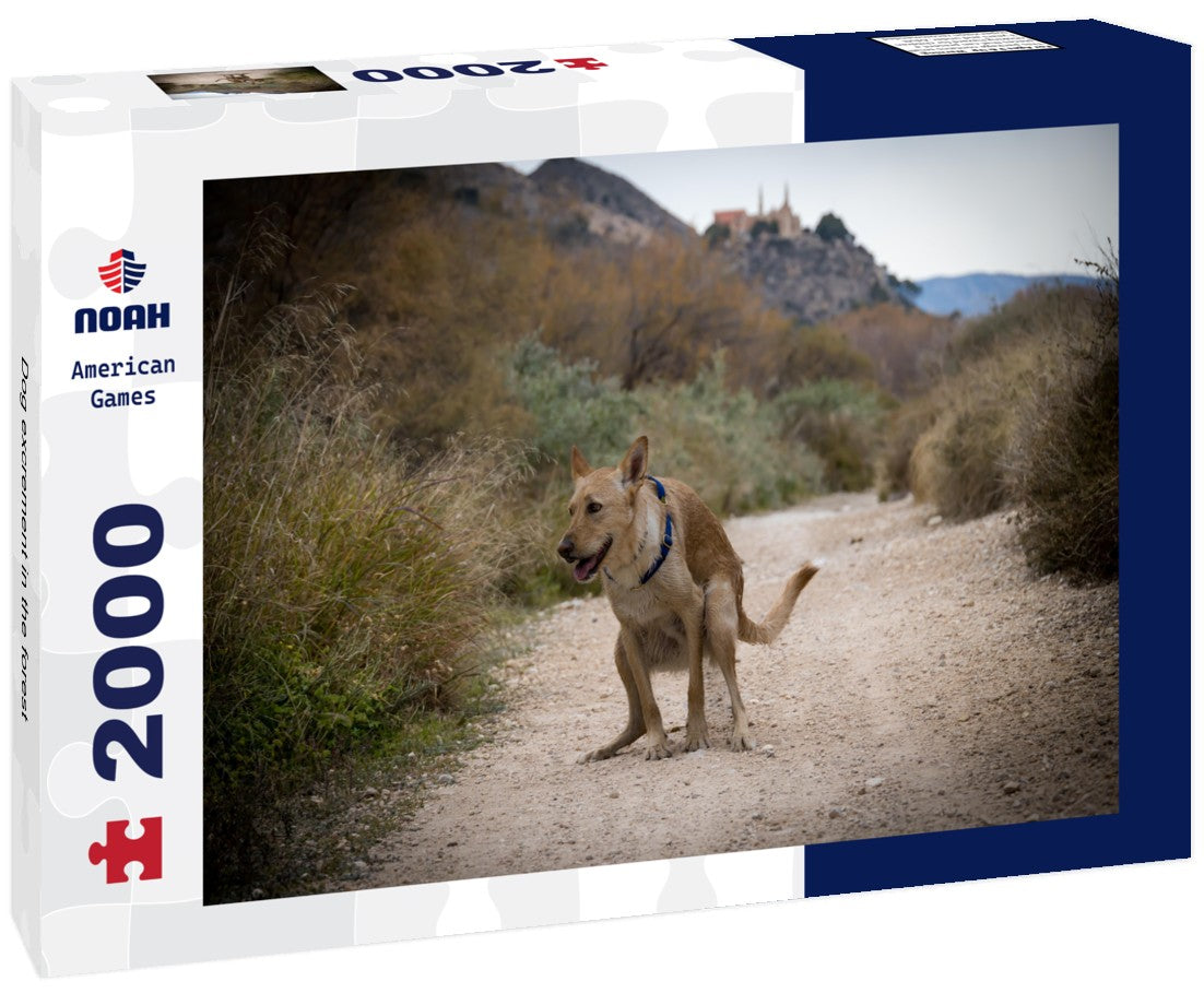 Noah Jigsaw Puzzle Dog excrement in the forest 2000 Pieces