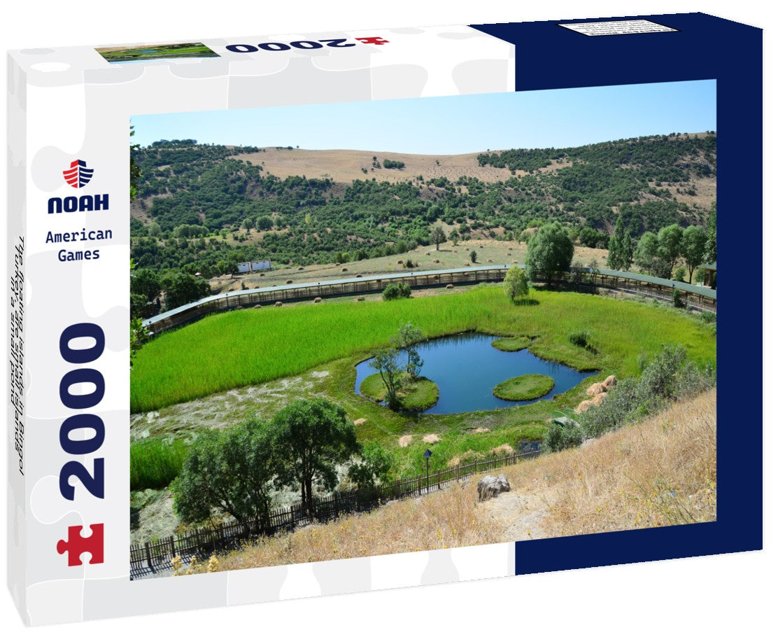 Noah Jigsaw Puzzle The floating islands in Bingol, Turkey, are small islands in a small pond 2000 Pieces