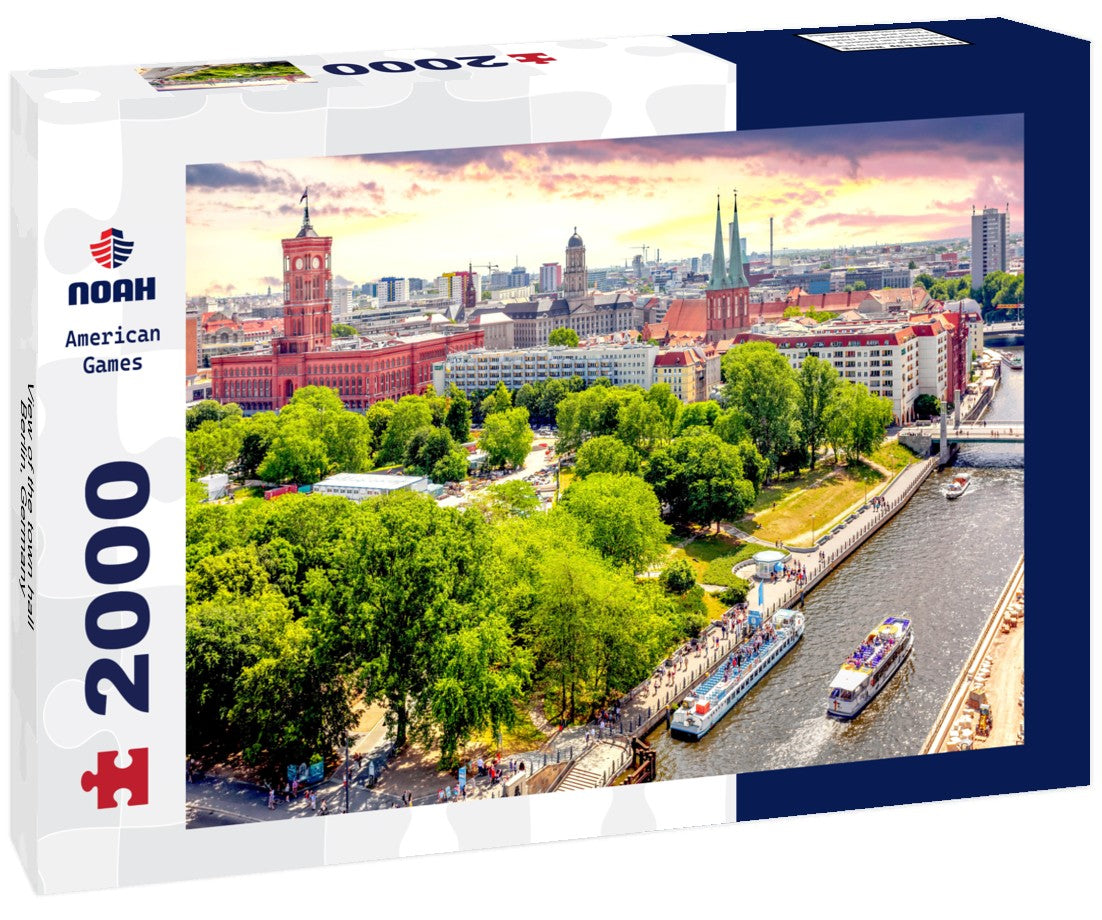 Noah Jigsaw Puzzle View of the town hall, Berlin, Germany 2000 Pieces