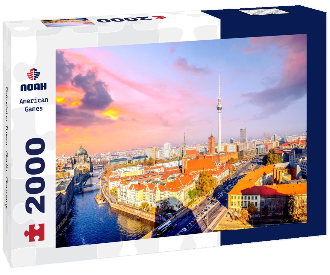 Noah Jigsaw Puzzle Television Tower, Berlin, Germany 2000 Pieces