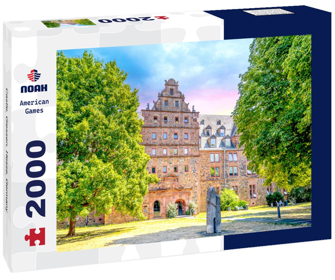 Noah Jigsaw Puzzle Castle, Giessen, Hesse, Germany 2000 Pieces