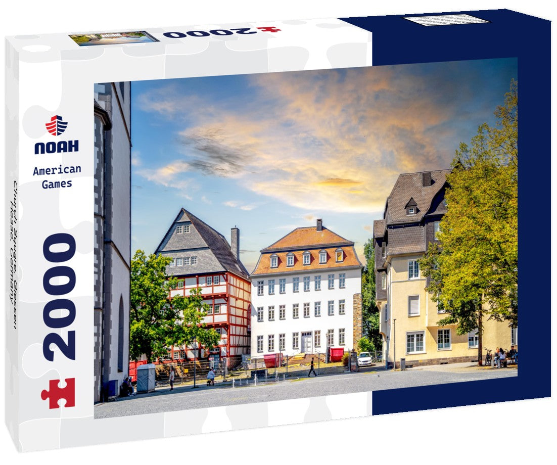 Noah Jigsaw Puzzle Church Square, Giessen, Hesse, Germany 2000 Pieces