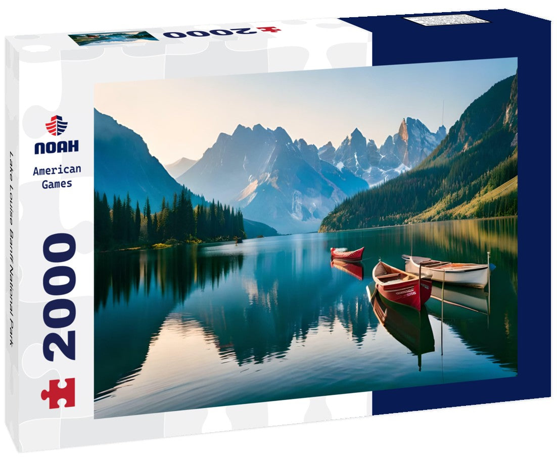 Noah Jigsaw Puzzle Lake Louise Banff National Park 2000 Pieces