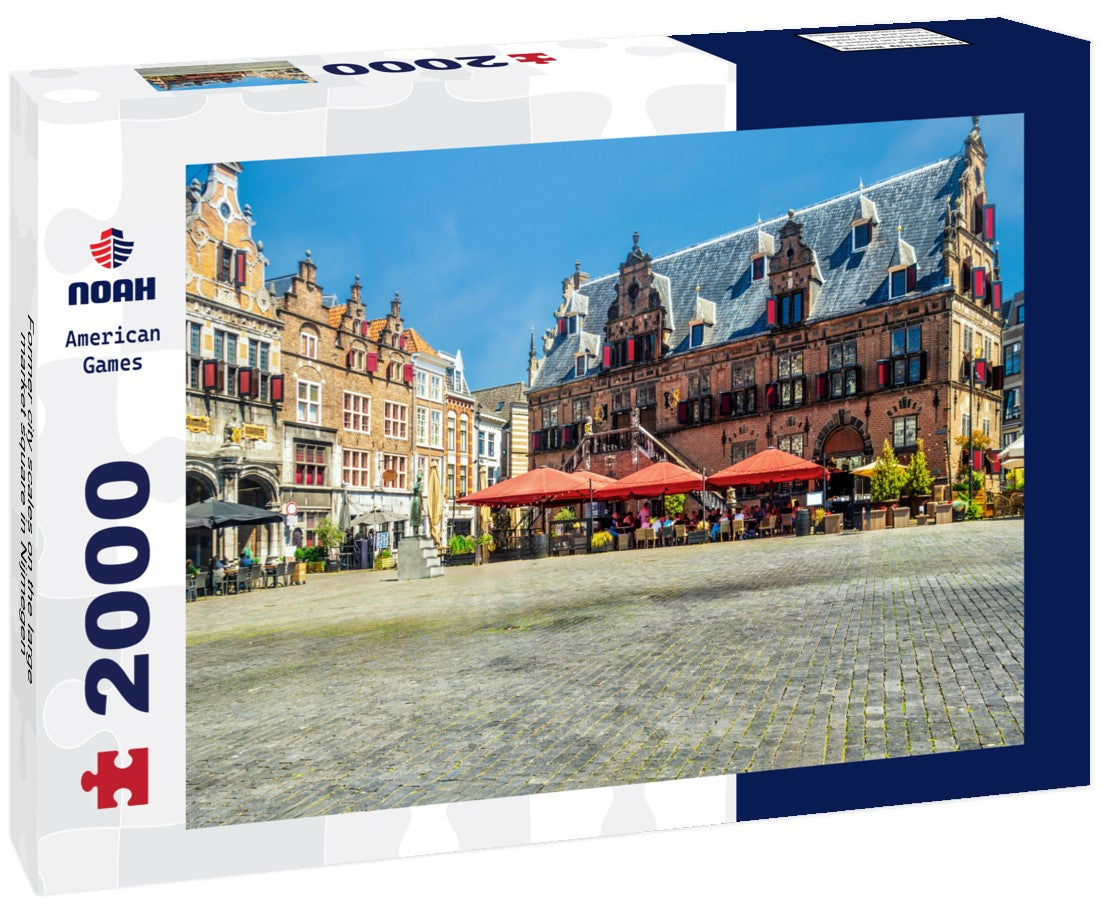 Noah Jigsaw Puzzle Former city scales on the large market square in Nijmegen 2000 Pieces