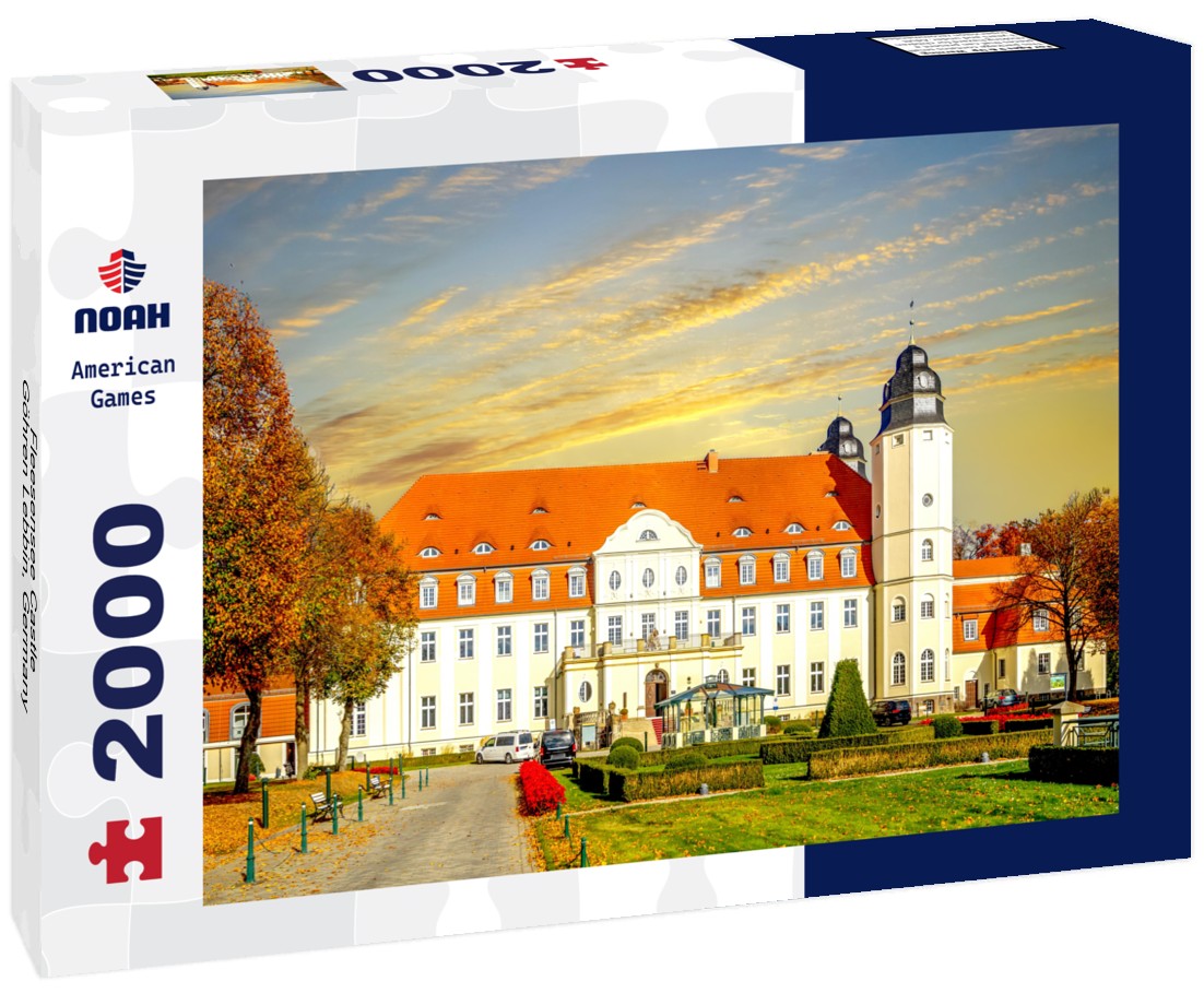 Noah Jigsaw Puzzle Fleesensee Castle, Göhren Lebbin, Germany 2000 Pieces