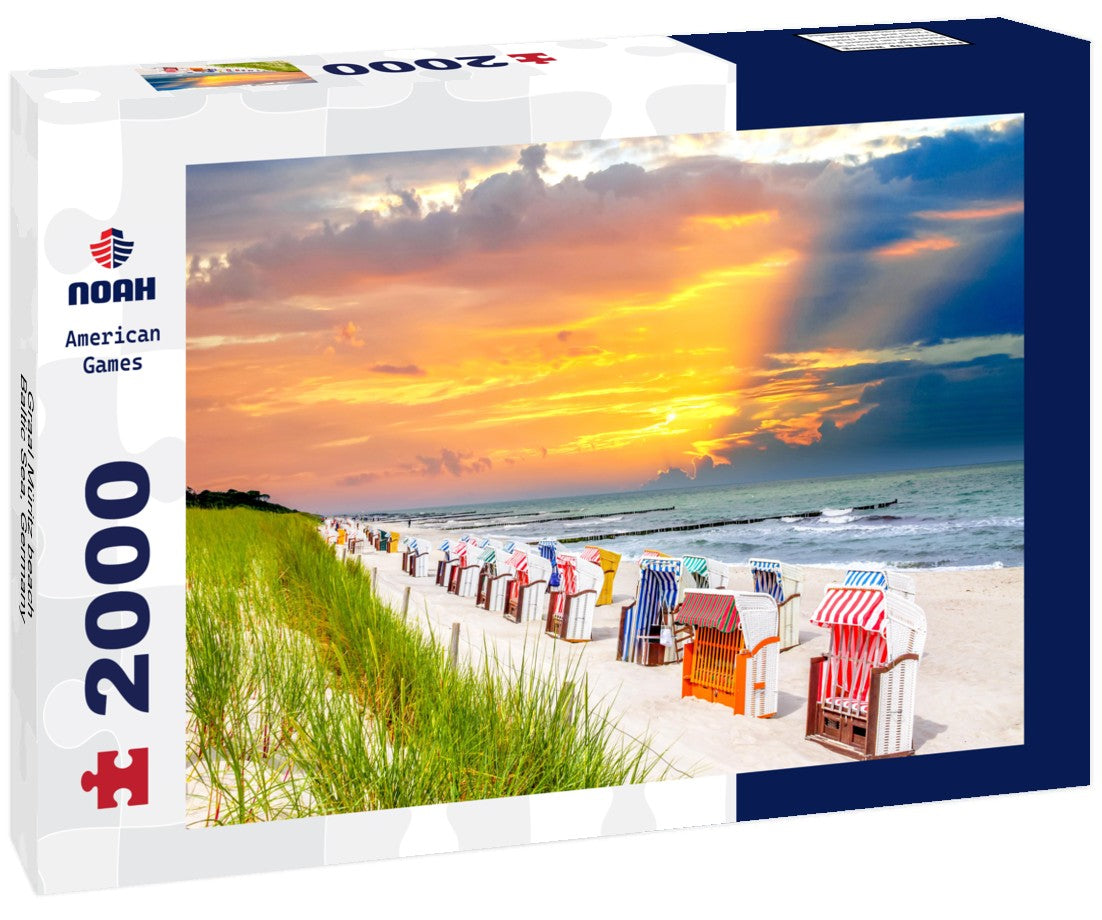 Noah Jigsaw Puzzle Graal Müritz beach, Baltic Sea, Germany 2000 Pieces