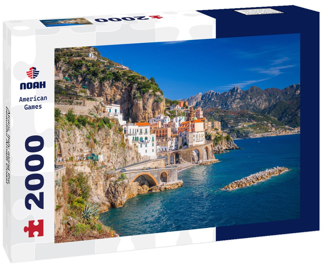 Noah Jigsaw Puzzle Atrani, Italy along the beautiful Amalfi Coast 2000 Pieces