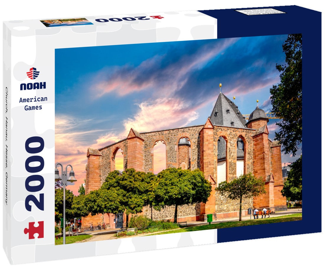Noah Jigsaw Puzzle Church, Hanau, Hesse, Germany 2000 Pieces