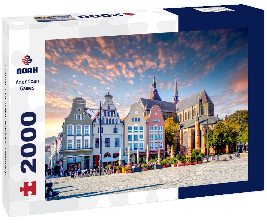 Church, Old Town, Rostock, Germany 2000pc Puzzle